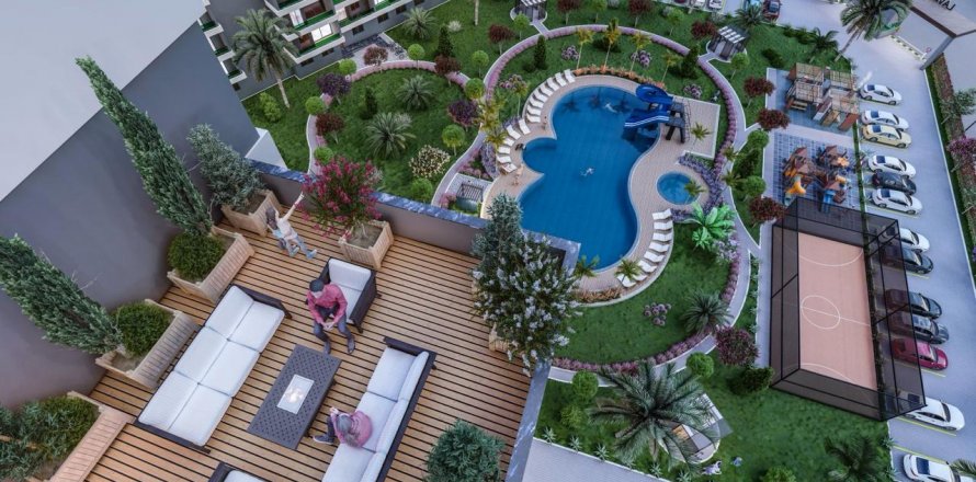 1+1 Apartment  in Mezitli, Mersin, Turkey No. 191892