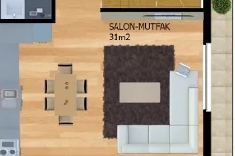 Продажа квартиры  в Аланье, Анталье, Турция 2+1, 121м2, №189457 – фото 28