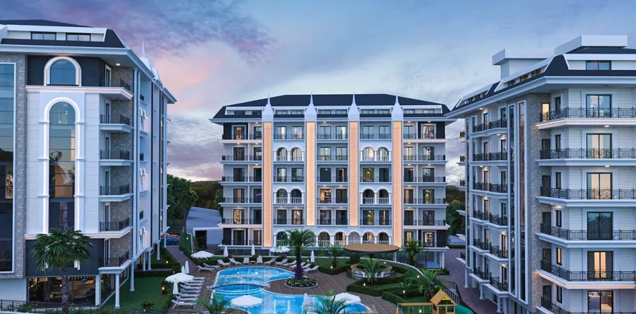 2+1 Lejlighed i Alanya, Antalya, Tyrkiet Nr. 189456