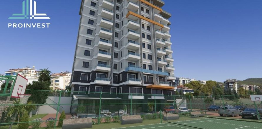 Lägenhet i Alanya, Antalya, Turkiet Nr. 186234