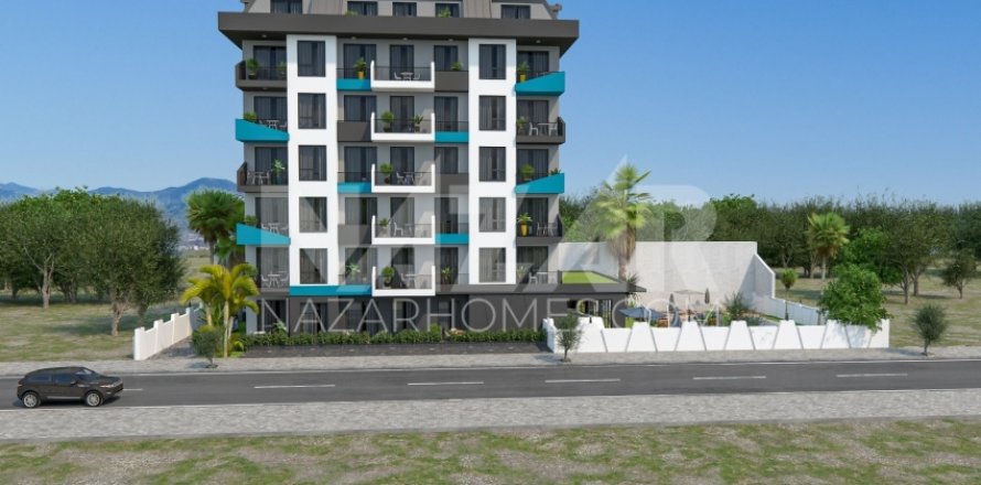 2+1 Lejlighed  i Avsallar, Antalya, Tyrkiet Nr. 189805