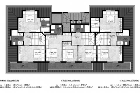 2+1 Lejlighed  i Avsallar, Antalya, Tyrkiet Nr. 189805 - 20