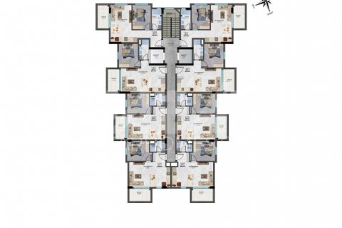 Продажа квартиры в Аланье, Анталье, Турция 1+1, 41м2, №189806 – фото 24