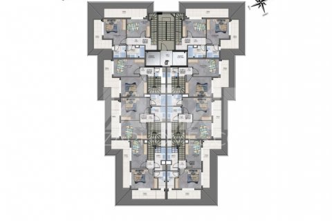 Продажа квартиры в Аланье, Анталье, Турция 1+1, 41м2, №189806 – фото 27