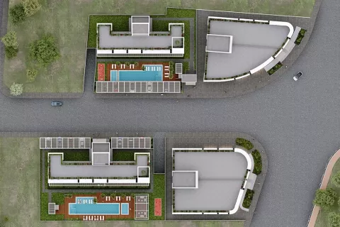 1+1 Leilighet  i Aksu, Antalya, Tyrkia Nr. 183157 - 3