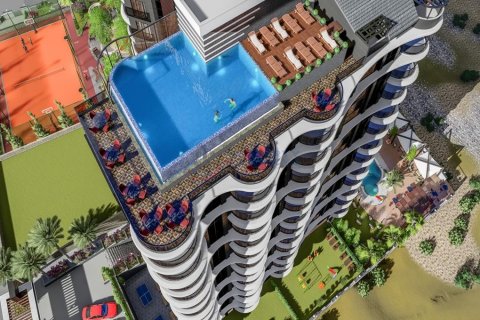 1+1 Lejlighed i Alanya, Antalya, Tyrkiet Nr. 211473 - 2