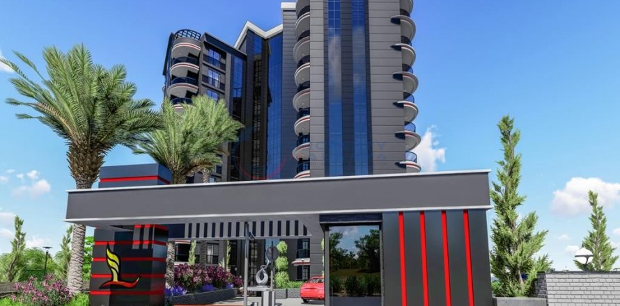 1+1 Lejlighed i Alanya, Antalya, Tyrkiet Nr. 211473
