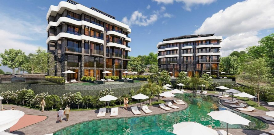 2+1 Wohnung  in Alanya, Antalya, Türkei Nr. 211463