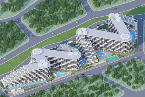 Продажа квартиры в Аксу, Анталье, Турция 1+1, 90м2, №182895 – фото 9