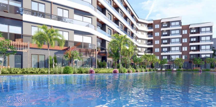 Квартира  1+1 в Аксу, Анталья, Турция №192911