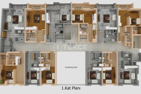 Продажа квартиры в Ялове, Турция 3+1, 157м2, №192899 – фото 21