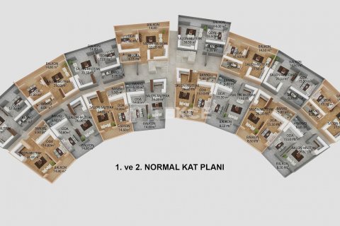 Продажа квартиры в Ялове, Турция 3+1, 157м2, №192899 – фото 29