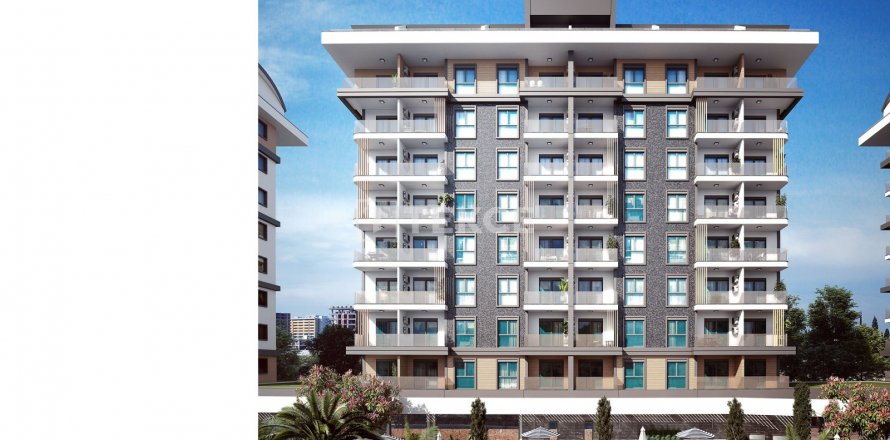 2+1 Takleilighet i Alanya, Antalya, Tyrkia Nr. 165584