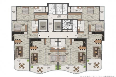 Apartment for sale  in Mersin, Turkey, 75m2, No. 185962 – photo 29