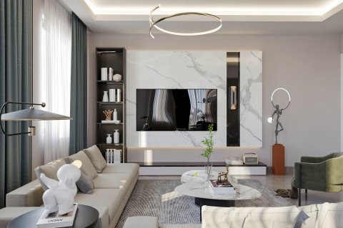 آپارتمان در در Naula City 2 Alanya ، امارات متحده عربی 2 خوابه ، 118 متر مربع.  شماره 185150 - 1