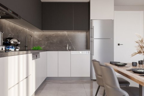 آپارتمان در در Naula City 2 Alanya ، امارات متحده عربی 2 خوابه ، 118 متر مربع.  شماره 185150 - 4