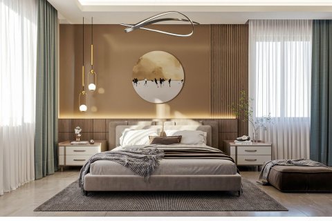 آپارتمان در در Naula City 2 Alanya ، امارات متحده عربی 2 خوابه ، 118 متر مربع.  شماره 185150 - 5
