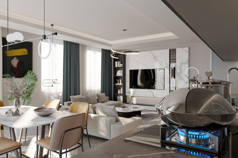 آپارتمان در در Naula City 2 Alanya ، امارات متحده عربی 2 خوابه ، 118 متر مربع.  شماره 185150 - 14