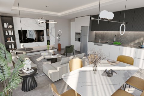 آپارتمان در در Naula City 2 Alanya ، امارات متحده عربی 2 خوابه ، 118 متر مربع.  شماره 185150 - 10