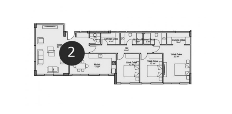 Planlægge Layout3BR-116