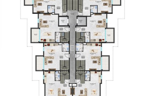 Продажа пентхауса в Аланье, Анталье, Турция 2+1, 95м2, №192409 – фото 18