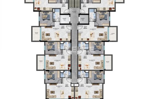 Продажа пентхауса в Аланье, Анталье, Турция 2+1, 95м2, №192409 – фото 21