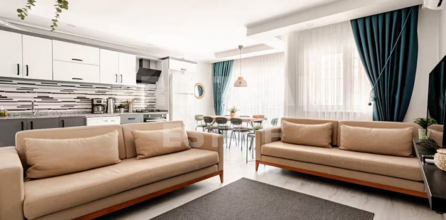 Квартира  4-х ком. в Муратпаше, Анталья, Турция №192417