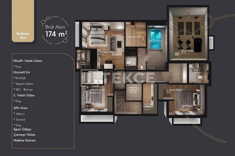 Villa  6+1  Bodrum, Muğla, Türkiye №167496 - 18