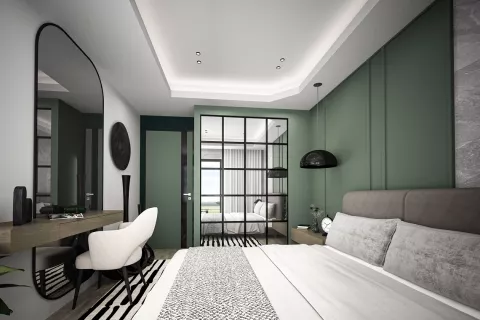 آپارتمان در  Mugla ، امارات متحده عربی 2 خوابه ، 120 متر مربع.  شماره 183354 - 6