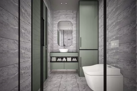 آپارتمان در  Mugla ، امارات متحده عربی 2 خوابه ، 120 متر مربع.  شماره 183354 - 2