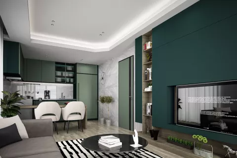 آپارتمان در  Mugla ، امارات متحده عربی 2 خوابه ، 120 متر مربع.  شماره 183354 - 3
