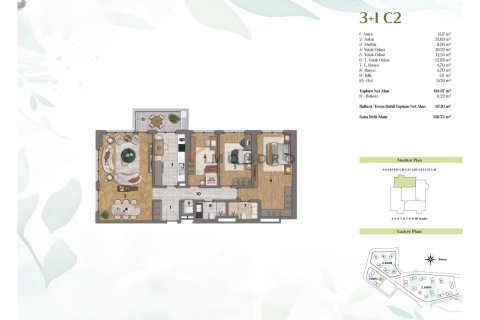 4+1 Leilighet  i Küçükçekmece, Istanbul, Tyrkia Nr. 191446 - 30