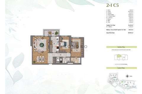 4+1 Leilighet  i Küçükçekmece, Istanbul, Tyrkia Nr. 191446 - 24