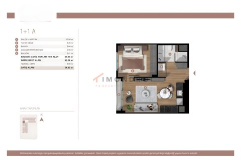 Продажа квартиры  в Стамбуле, Турция 2+1, 81м2, №159911 – фото 18