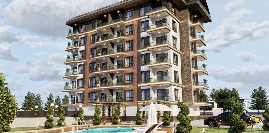 1+1 Apartment  in Alanya, Antalya, Turkey No. 211521