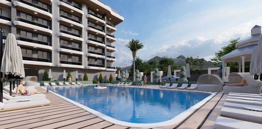 Квартира  1+1 в Аланье, Анталья, Турция №211457