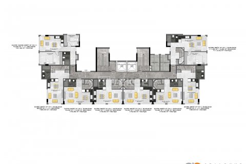 Продажа квартиры  в Аланье, Анталье, Турция 2+1, 66м2, №190684 – фото 3