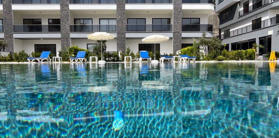 1+1 Lägenhet i Alanya, Antalya, Turkiet Nr. 185773