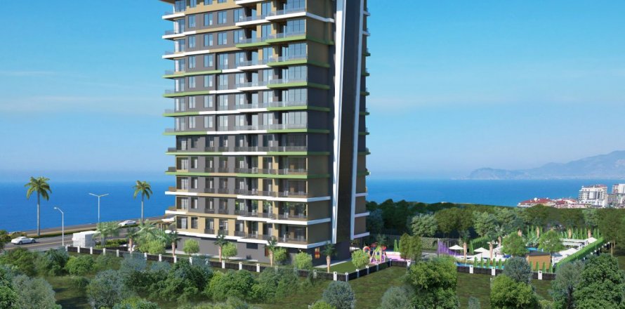 4+1 Lejlighed  i Alanya, Antalya, Tyrkiet Nr. 185772