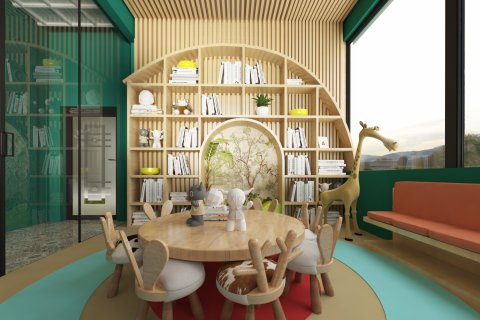 4+1 Lejlighed  i Alanya, Antalya, Tyrkiet Nr. 185772 - 27