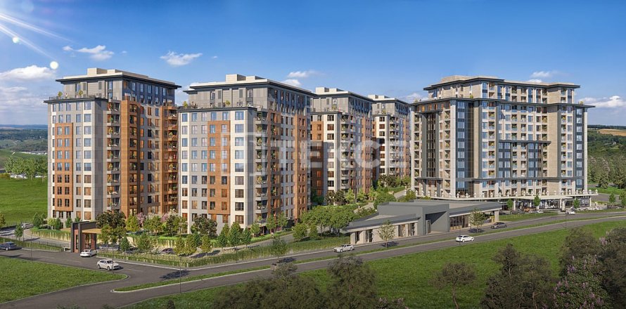 Квартира  3+1 в Стамбуле, Турция №191318