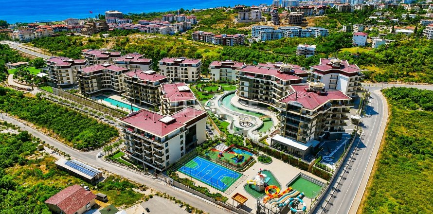 2+1 Takvåning i Alanya, Antalya, Turkiet Nr. 191388