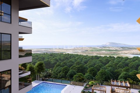 پنت هاس در  Alanya ، ترکیه 2 خوابه ، 120 متر مربع.  شماره 191388 - 21