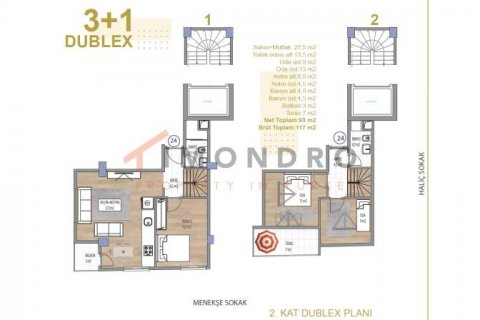 Продажа квартиры в Бейоглу, Стамбуле, Турция 1+1, 60м2, №192567 – фото 7