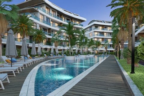 1+1 Lejlighed  i Alanya, Antalya, Tyrkiet Nr. 194252 - 5