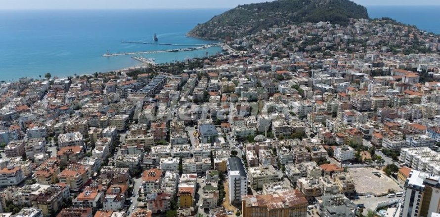 2+1 Lejlighed  i Alanya, Antalya, Tyrkiet Nr. 194253