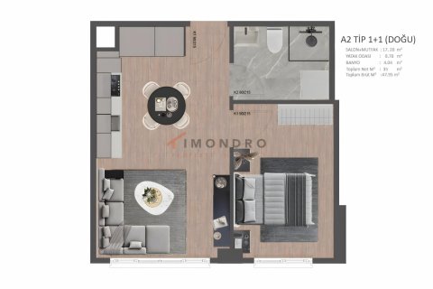 1+1 Wohnung in Istanbul, Türkei Nr. 193556 - 18