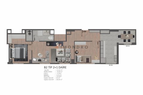 1+1 Wohnung in Istanbul, Türkei Nr. 193556 - 28