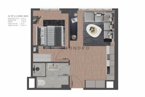 1+1 Wohnung in Istanbul, Türkei Nr. 193556 - 20