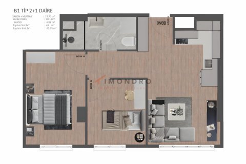 1+1 Wohnung in Istanbul, Türkei Nr. 193556 - 26